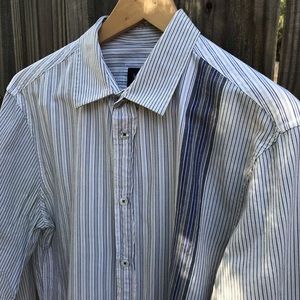 Armani Exchange Slim Fit Button Down Shirt
